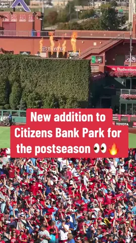 Red October is in full effect 🔥 (via AntSanPhilly/X, @OnPattison) #MLB #phillies #postseason 
