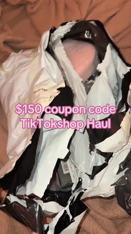 TikTokshop haul #shopping #tiktokmademebuyit 