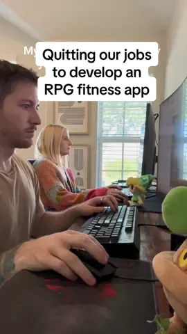 When we say we took a leap of faith, we mean it! This summer we both quit our jobs, left behind everything, and moved to Austin with this crazy idea: what if working out could feel like an RPG, or like you were training in a fantasy world? Since then it’s been a wild ride. Long evenings brainstorming features, mornings having very important work 