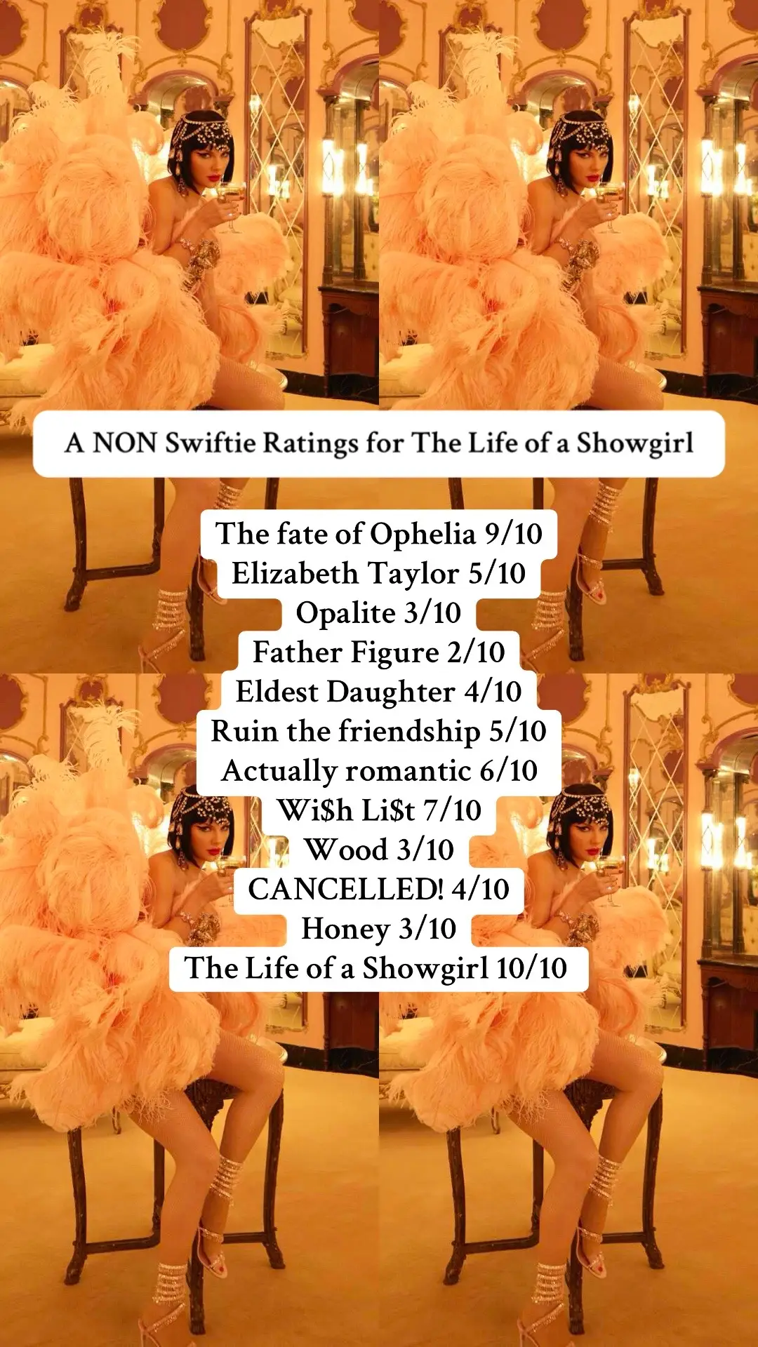 Interesting but I’m not interested… but I love it for all you swifties!!! Don’t cancel me ok guys?  #taylorswift #music 