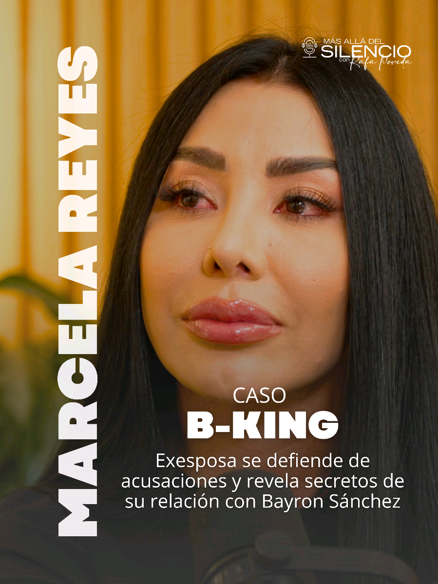 Marcela Reyes (@Marcela Reyes) rompe el silencio sobre el caso BKing. Entre lágrimas y sin filtros, responde a las acusaciones y revela secretos de su relación con Bayron Sánchez. Pódcast completo este sábado 4 de octubre. #Justicia #TrueCrime #Podcast #BKing #MarcelaReyes 