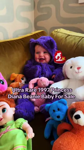 Real ones know if you’re divorcing your husband and splitting your joint Beanie Baby collection in court, you always pick Pia the Princess Diana Beanie Baby first (I’m not getting divorced 😂 Google it). #beaniebaby #princessdiana #princessdianabeaniebaby #babyhalloweencostume #costumes 