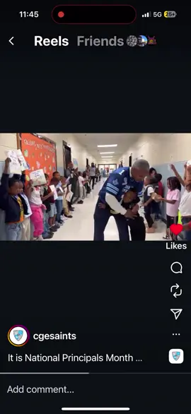 Banks and his principal 💙🩵 National Principals Month👏🏽 #principal #education #leader #blackman 