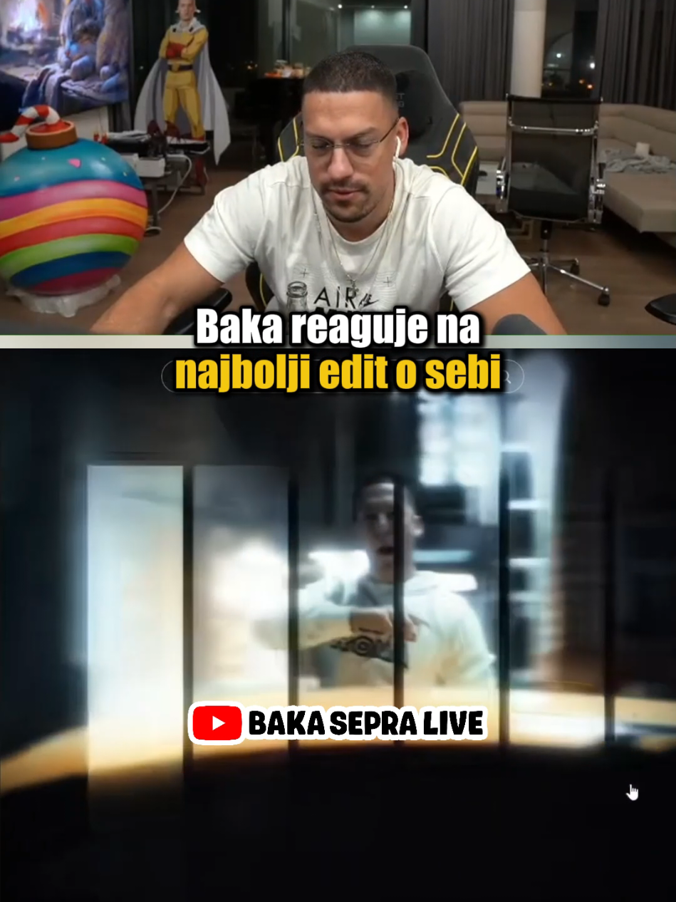 Baka Prsse reaguje na najbolji edit o sebi #bakaprase #stankella #fyp #viral @bakaprase 