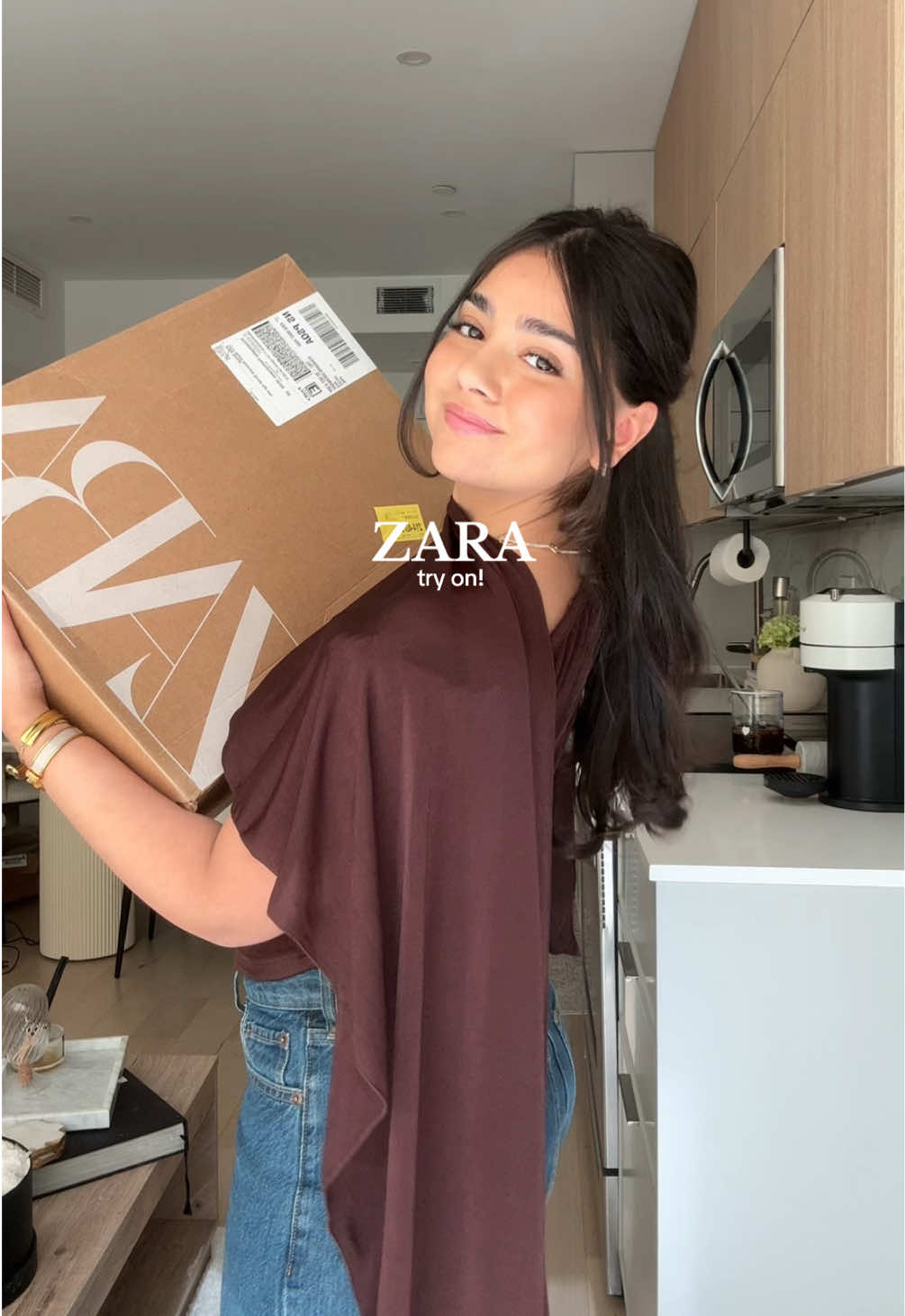 Zara matching sets are 80% of my closet at this point #zarahaul #zaratryon #zaranew #zaramatchingset 