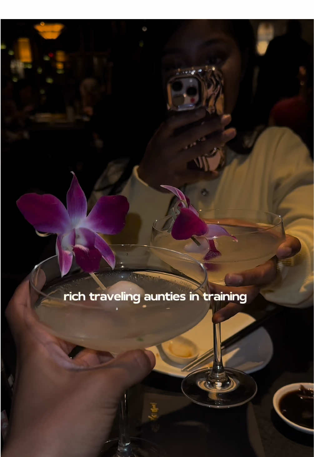 just 2 rich traveling aunties in the making👛✈️ @Boujeebink  #fyp #newyork #bestietrip #blackgirlluxury #lifestyleblogger 