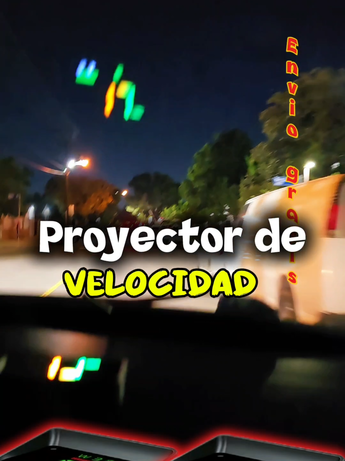 Con este proyector de velocidad podras proyectar la velocidad de tu vehículo en el parabrisas de tu carro y ademas te indica la dirección o sentido en el que viajas. #velocimetrodigital #digitalspeedometer #universalspeedometer #tiktokshopblackfriday #velocimetrouniversal 