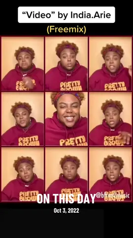 Flashback Friday, just for fun. Happy Birthday, #IndiaArie! 😌💜🎵✨ #onthisday #bfree2music #acapella #Freemix 