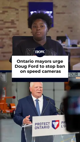 Over 20 #Ontario mayors are urging Premier Doug Ford to scrap his plan to ban automatic speed cameras, and are hoping to reach a compromise instead. For more on this story, head to nowtoronto.com. #DougFord #ONpoli