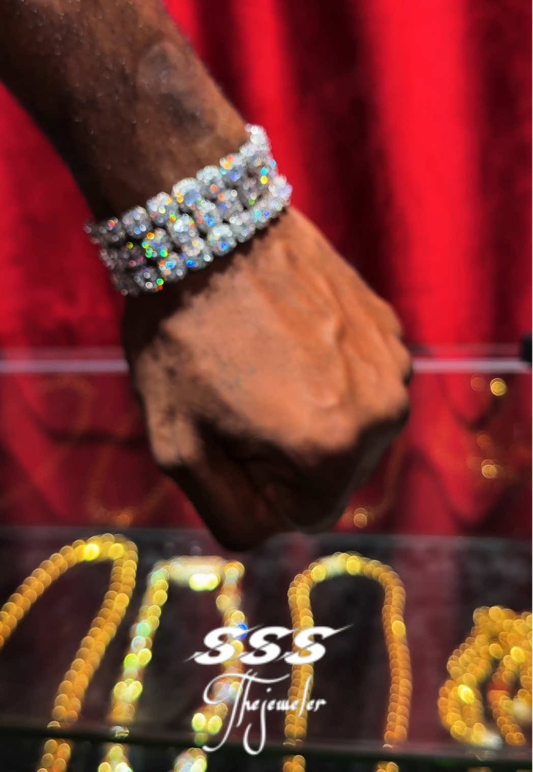 Rock Sugar tennis diamond necklace  #tennisnecklace #diamondchain #tennisbracelet #bracelet #rocksugartennisbracelet 