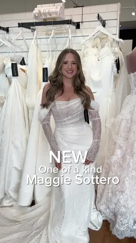 ✨ Big news for our Maggie brides! ✨ . We just got our hands on nearly 90 one-of-a-kind Maggie Sottero gowns 🤍 Once they’re gone, they’re gone forever. . If you’ve been waiting for a wedding dress that’s truly yours, this is your moment! Book your appointment today!