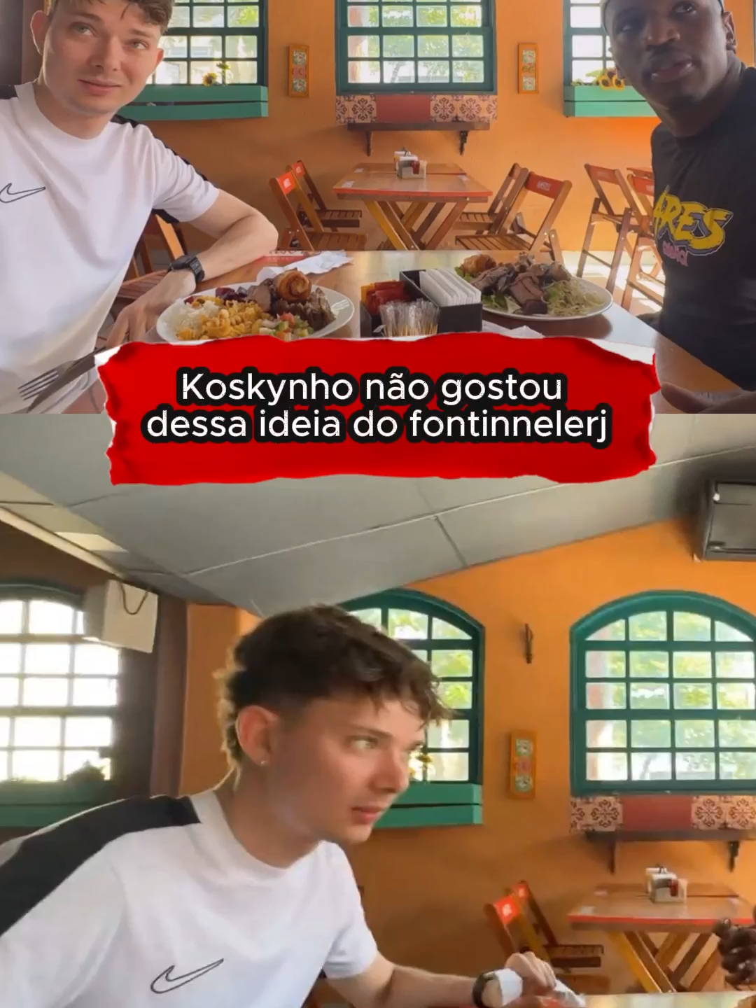 Reação do kosky kk #kosky #fontinnelerj #humor