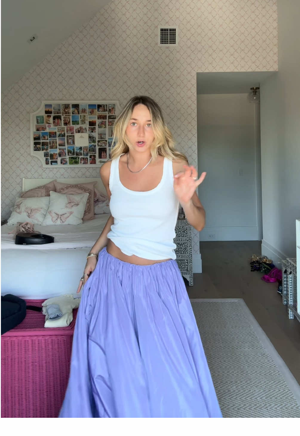 Day 3 of my Anti-Capsule Wardrobing featuring the most insane @STAUD Clothing skirt #fyp #anticapsule #anticapsulewardrobe 