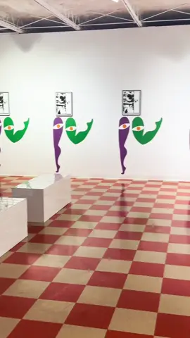 Minoliti in Miami. Find their newest exhibition in @Dale Zine , 