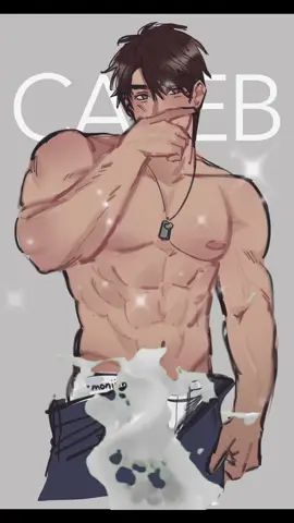 i need to milk my caleb drawings sorry guys #caleb #loveanddeepspace #procreate #illustration #夏以昼 