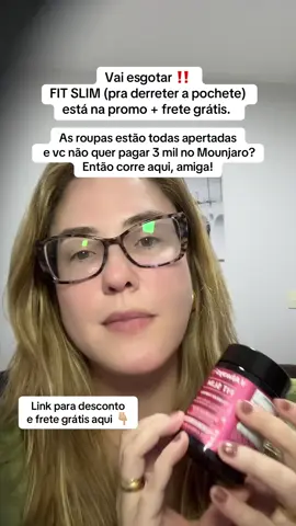 Vai esgotar‼️ O Fit Slim é uma fórmula avançada com laranja moro , L carnitina, cafeína, cromo, spirulina e psyllium que vai fazer você perder todas as suas calças! #barrigagrande #barrigainchada #perderbarriga #perdergordura @Always Fit Pharma 