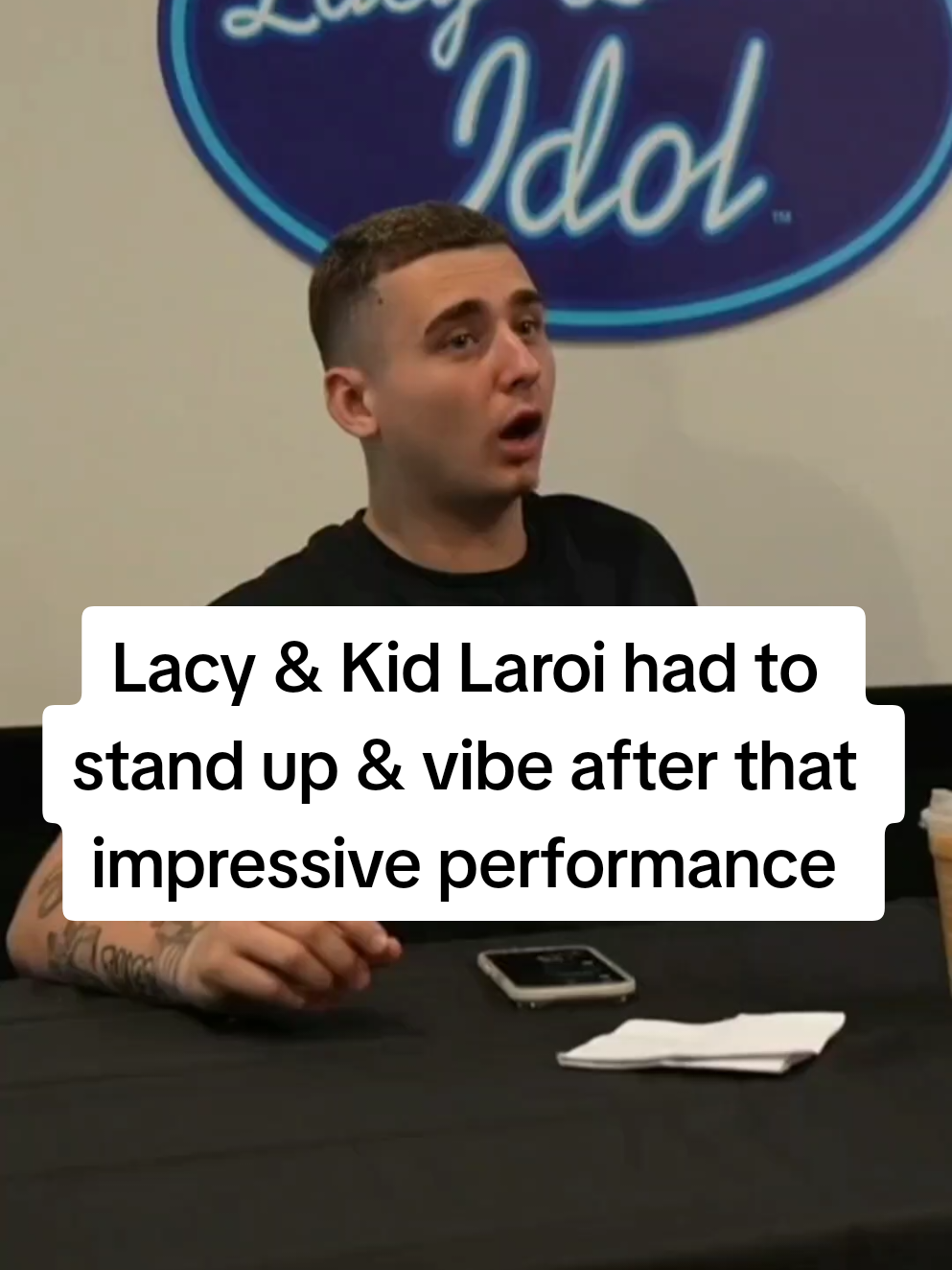 Laroi & Lacy were SURPRISED by the performance #lacy #faze #fazelacy #fyp #foryoupage 