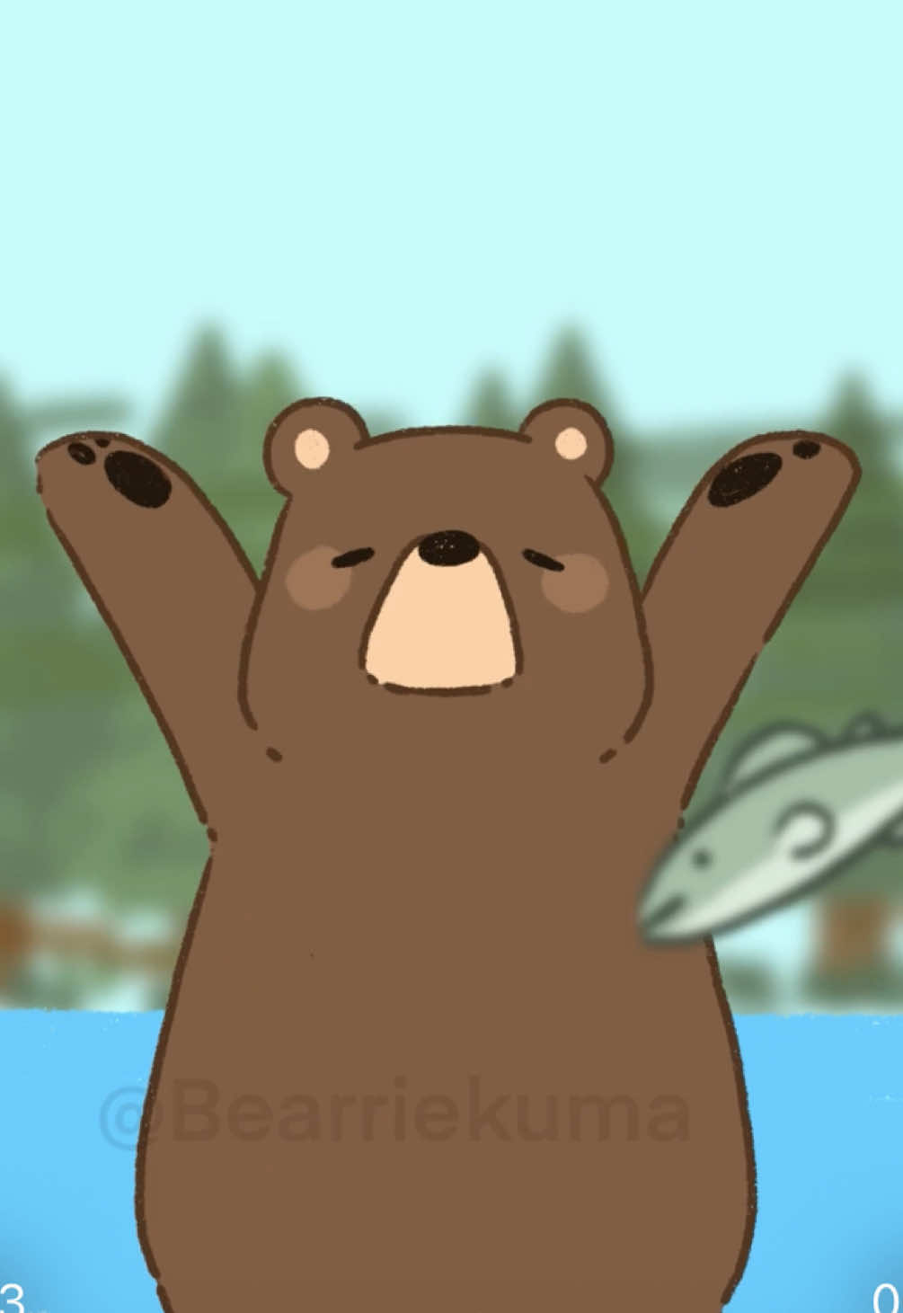 A well deserved title! 👑 🧸❤️ I hope he has a good slumber this winter and that we will see him next year! ❤️ I myself can’t wait for a good long rest. #FatBearWeek #bears #animallover #brownbear 