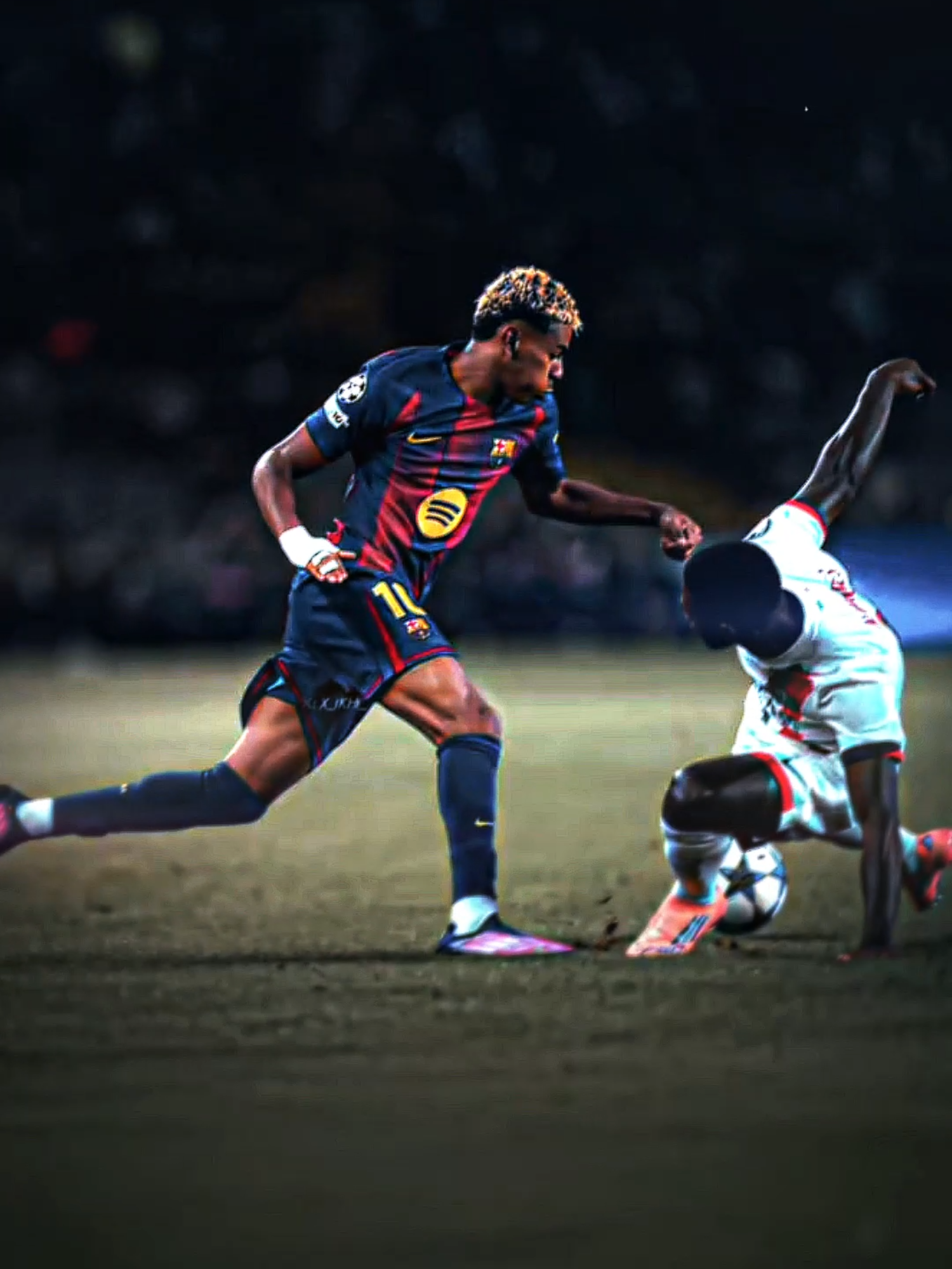 Lamine Yamal’s Revenge on Nuno Mendes 🔥 #lamineyamal #nunomendes #psg #barcelona #viral