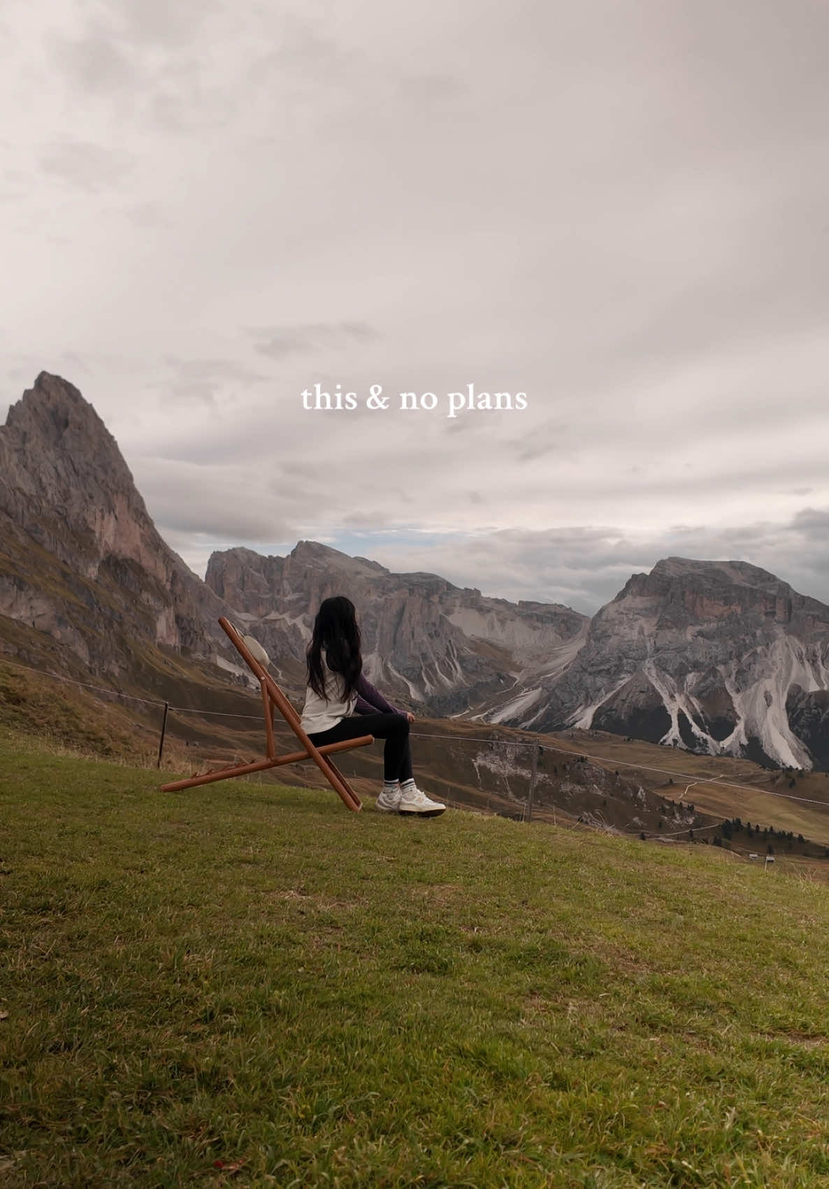 Real peace ⛰️ #mountains #dolomites #Outdoors 