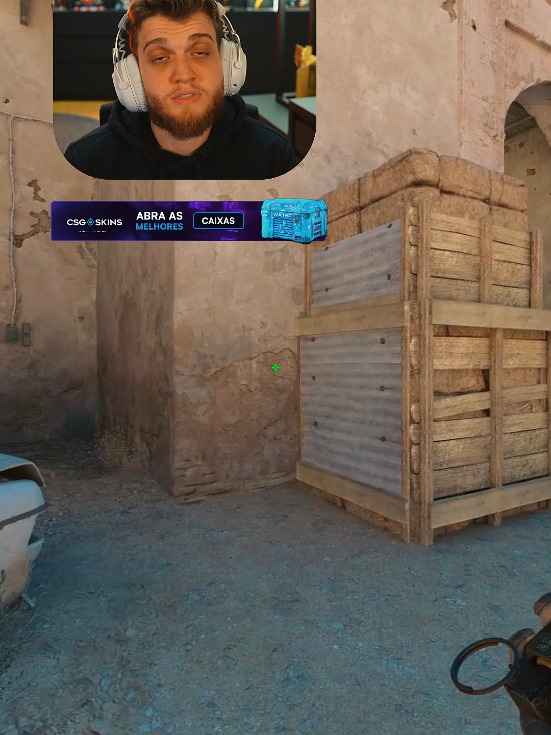 POP FLASH NA B DA DUST 2 #CS2 #COUNTERSTRIKE