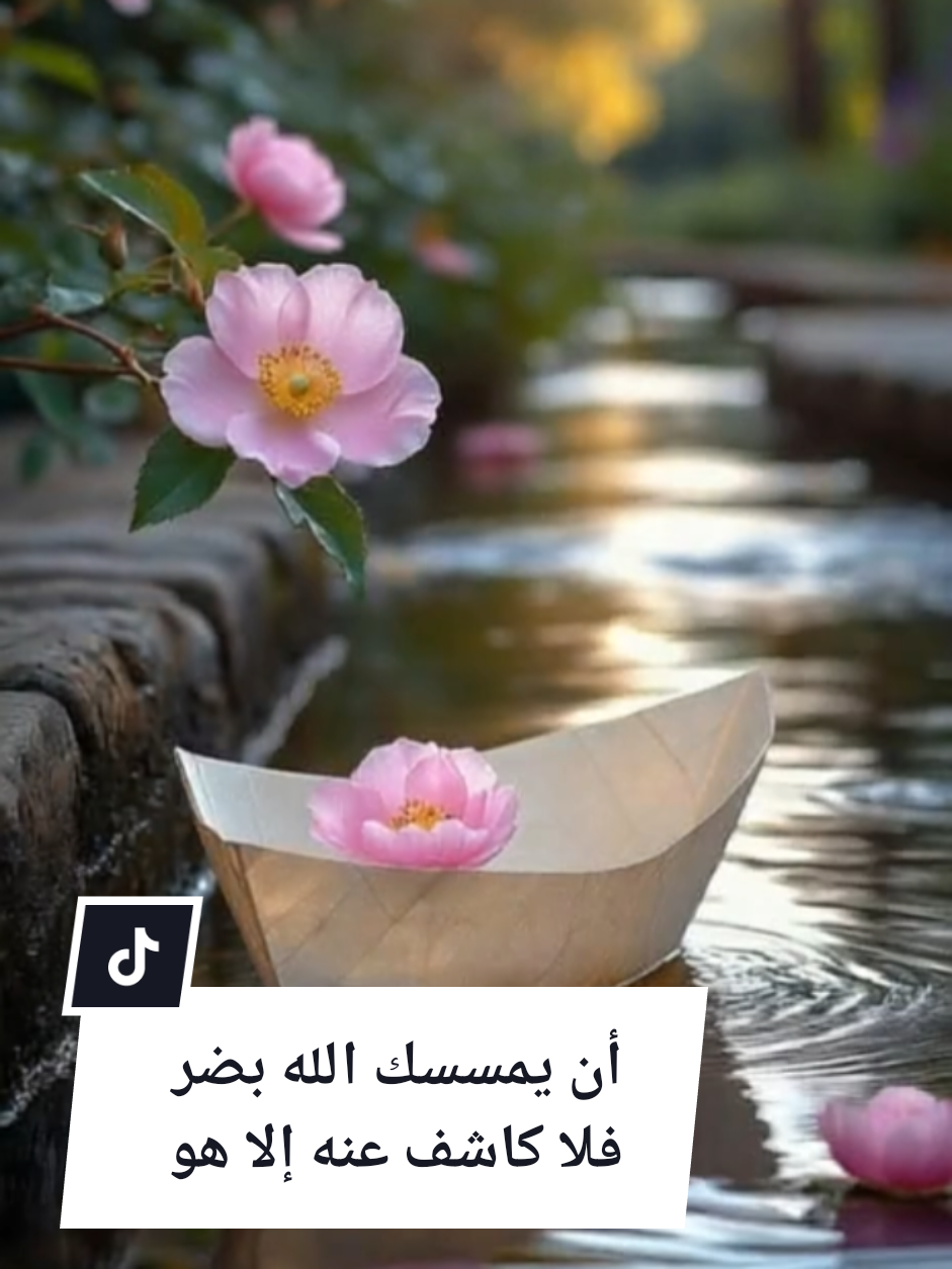 أن يمسسك الله بضر فلا كاشف  له هو إلا هو  وان يردك بخير فلا راد لأمره #وان_يمسسك_الله_بضر_فلا_كااشف_له_الا_هو #صباح_الامل_والثقة_بالله #صباحكم_سعادهـ🌸🍃 #creatorsearchinsights #amanyـomran369 @FOLLOWERS 