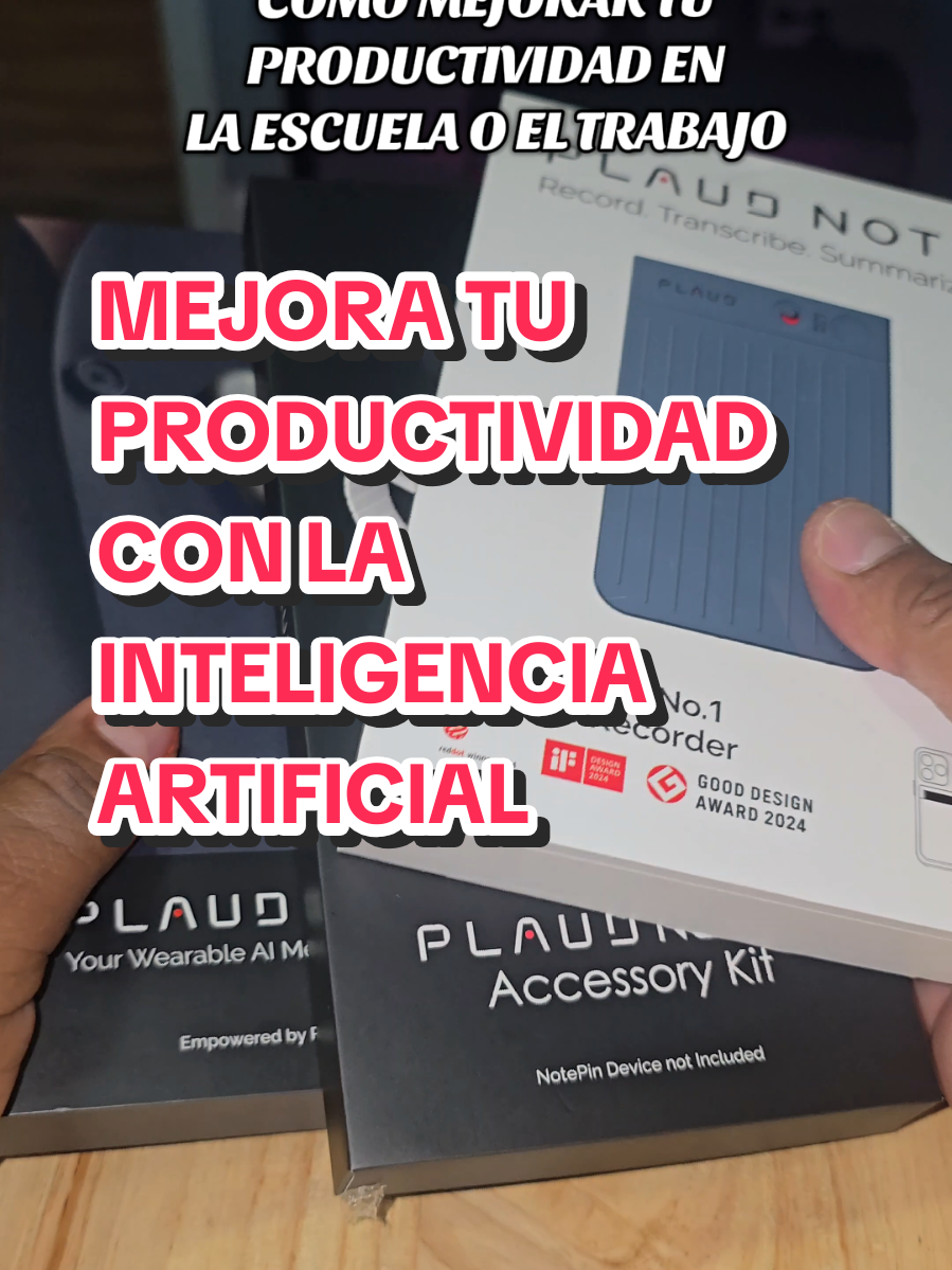DEJA DE PERDER HORAS Y HORAS TOMANDO APUNTES, HACIENDO RESUMENES O TRATANDO DE RECORDAR COSAS, ESTA HERRAMIENTA HACE TODO ESO PORTI Y VA A AUMENTAR TU PRODUCTIVIDAD COMO NO TE IMAGINAS #TikTokShopFallDealsForYou  #Plaud #PlaudNote #PlaudNotePin #PlaudNotePro @Plaud official 