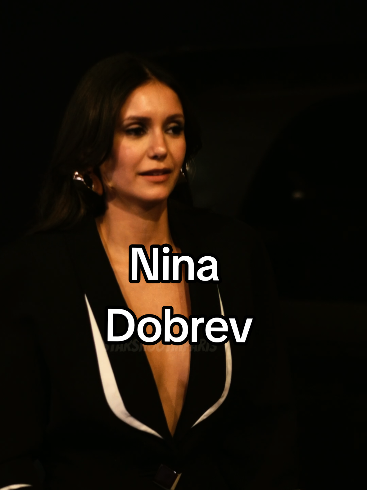 @Nina Dobrev en soirée sur Paris #vampirediaries #Iansomerhalder #paulwesley 
