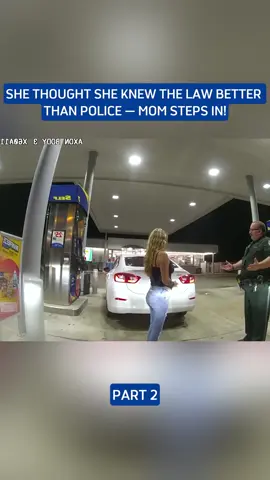 She thought she know the law better than police- Mom steps in! #fyp #viral #bodycam #police #bodycamcops 
