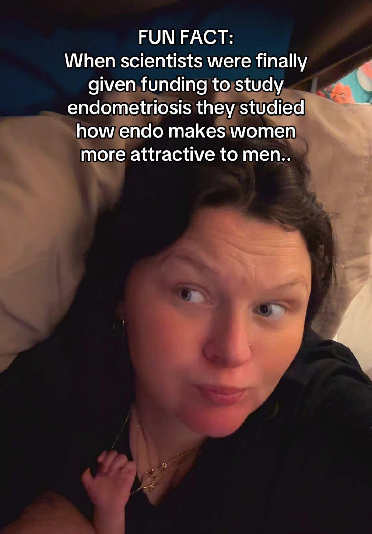 I wish I was joking.. #endometriosis #funfact #ohmy #womenshealth #awareness #sendhelp #yikes 