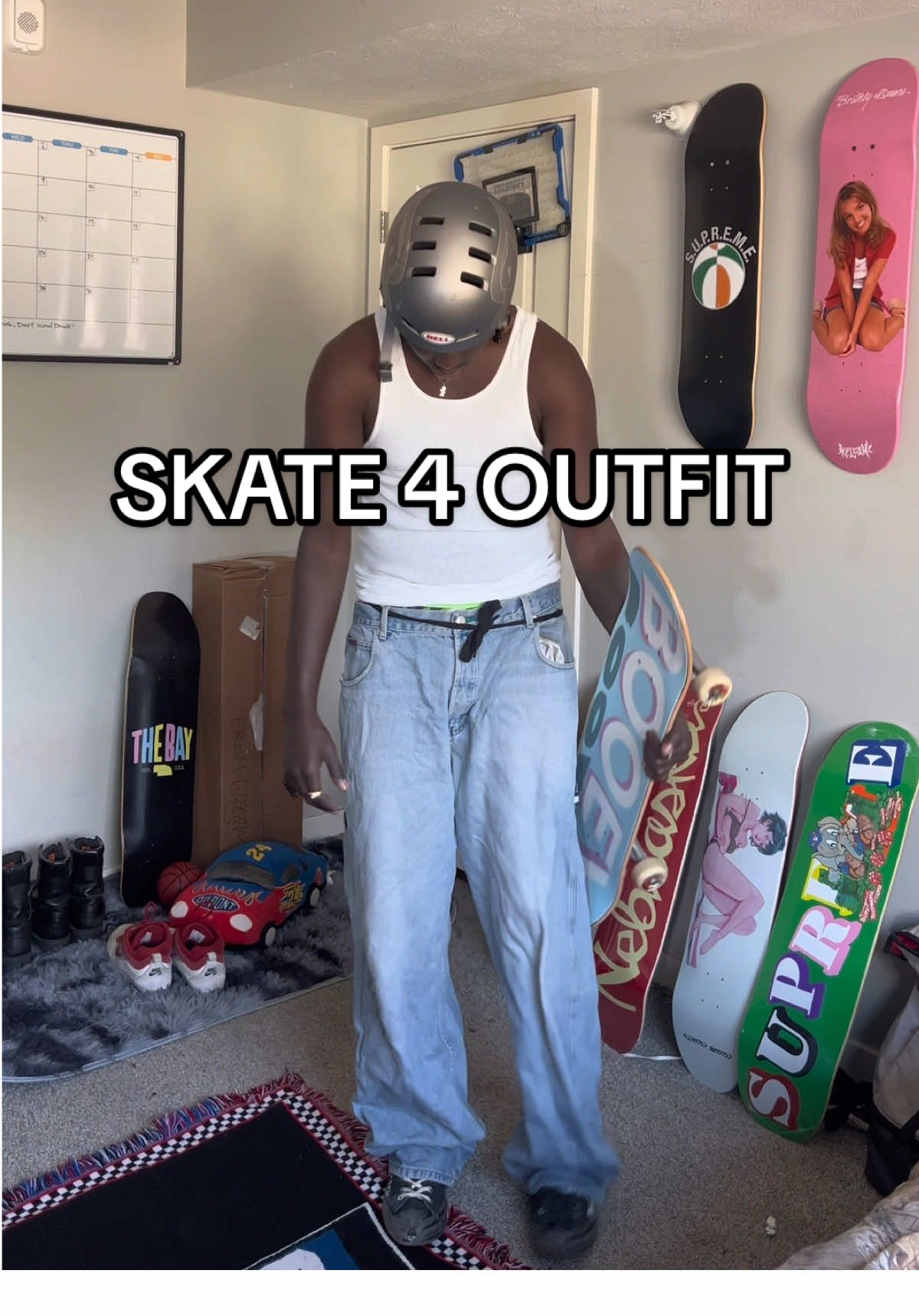 Replying to @dark. Do I look like my character? #foryou #fyp #viral #outfit #skate4 