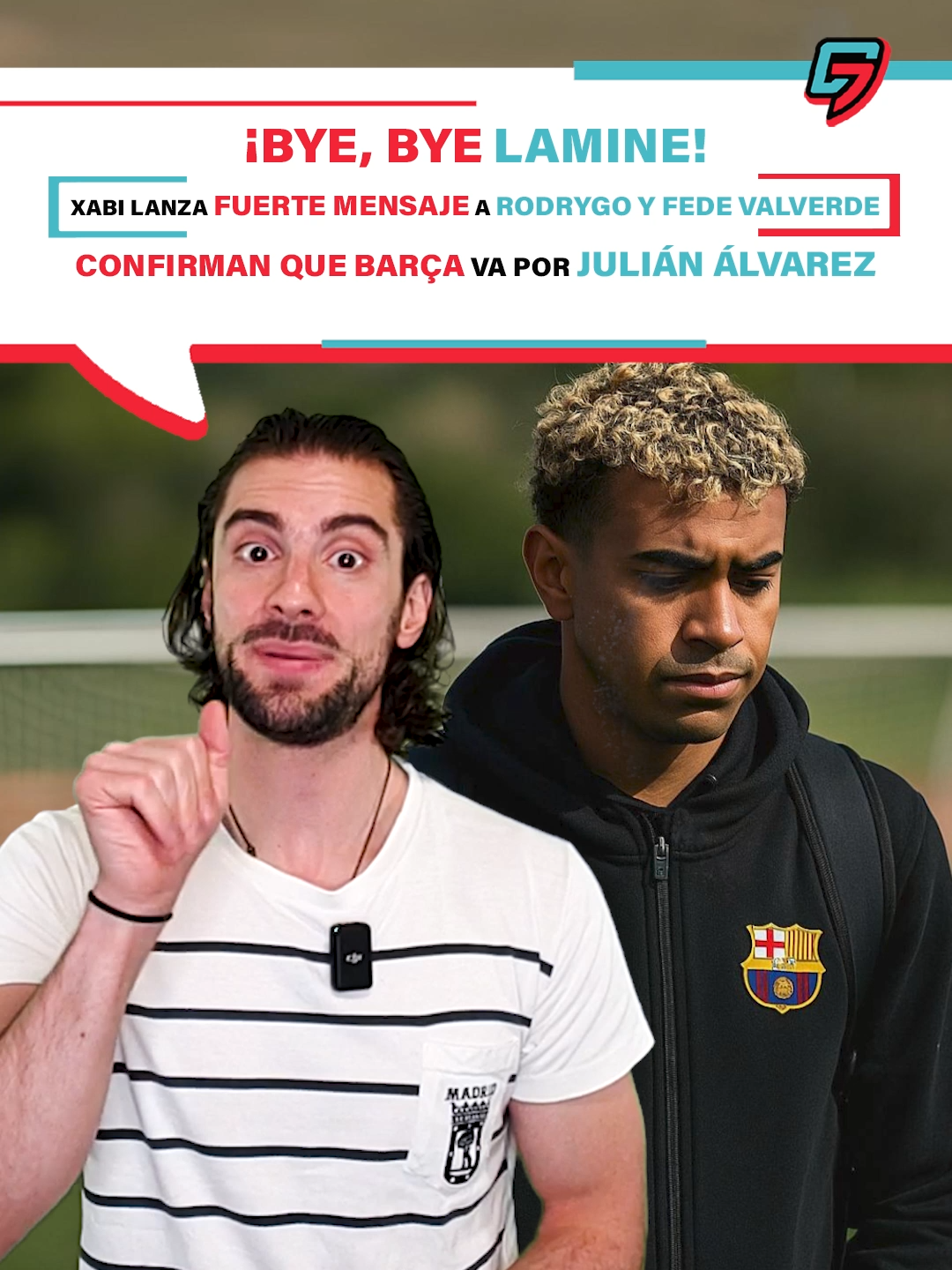 ¡Bye, bye Lamine! | Xabi lanza fuerte mensaje a Rodrygo y Fede Valverde | Confirman que Barça va por Julián Álvarez #Futbol #barcelona #realmadrid #lamineyamal