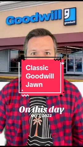 #onthisday Looks like I’ve been making Goodwill videos for 3 years now. Enjoy this classic video. #goodwill #thrift #funny 