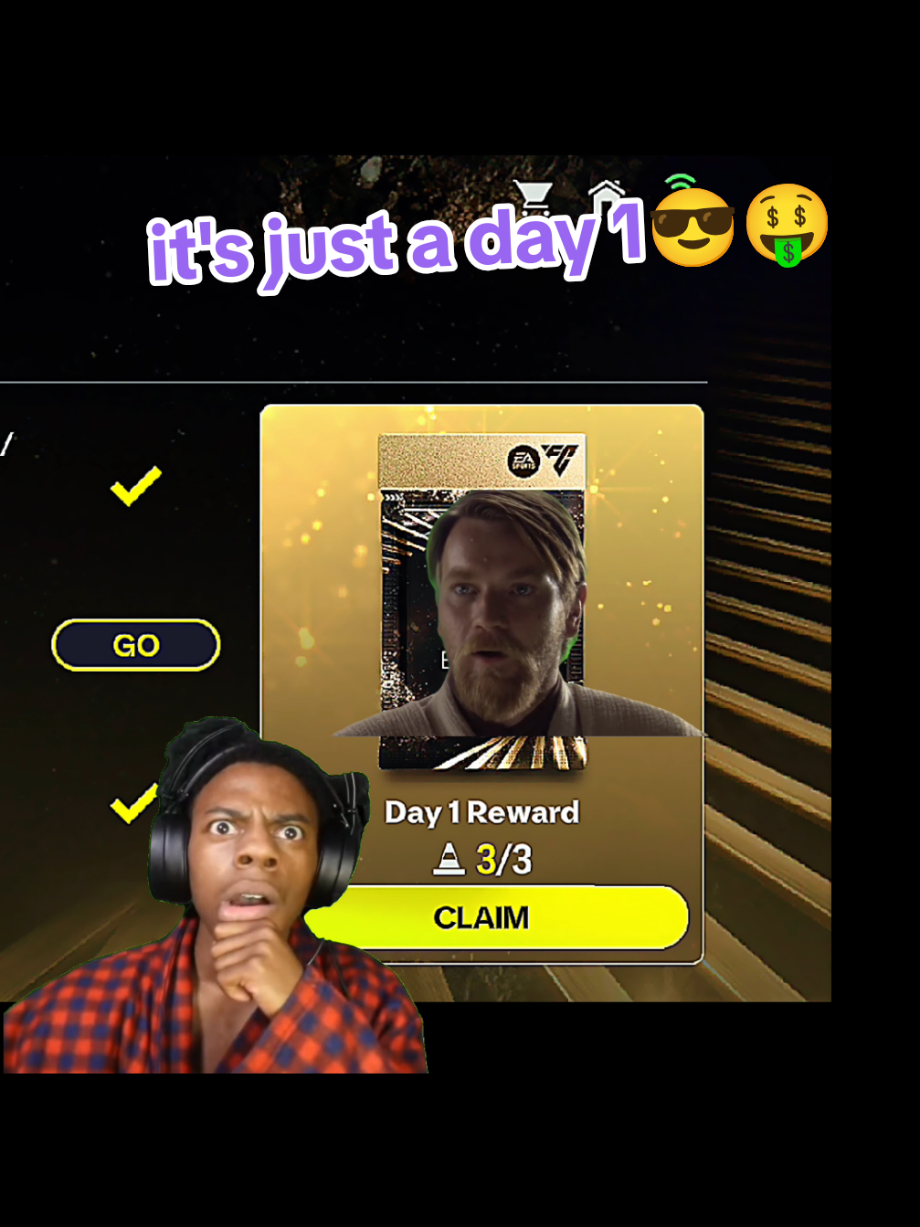 day 1 reward glitch?😱 #fifamobile #eafcmobile #fcmobile #eafc26 #gaming 