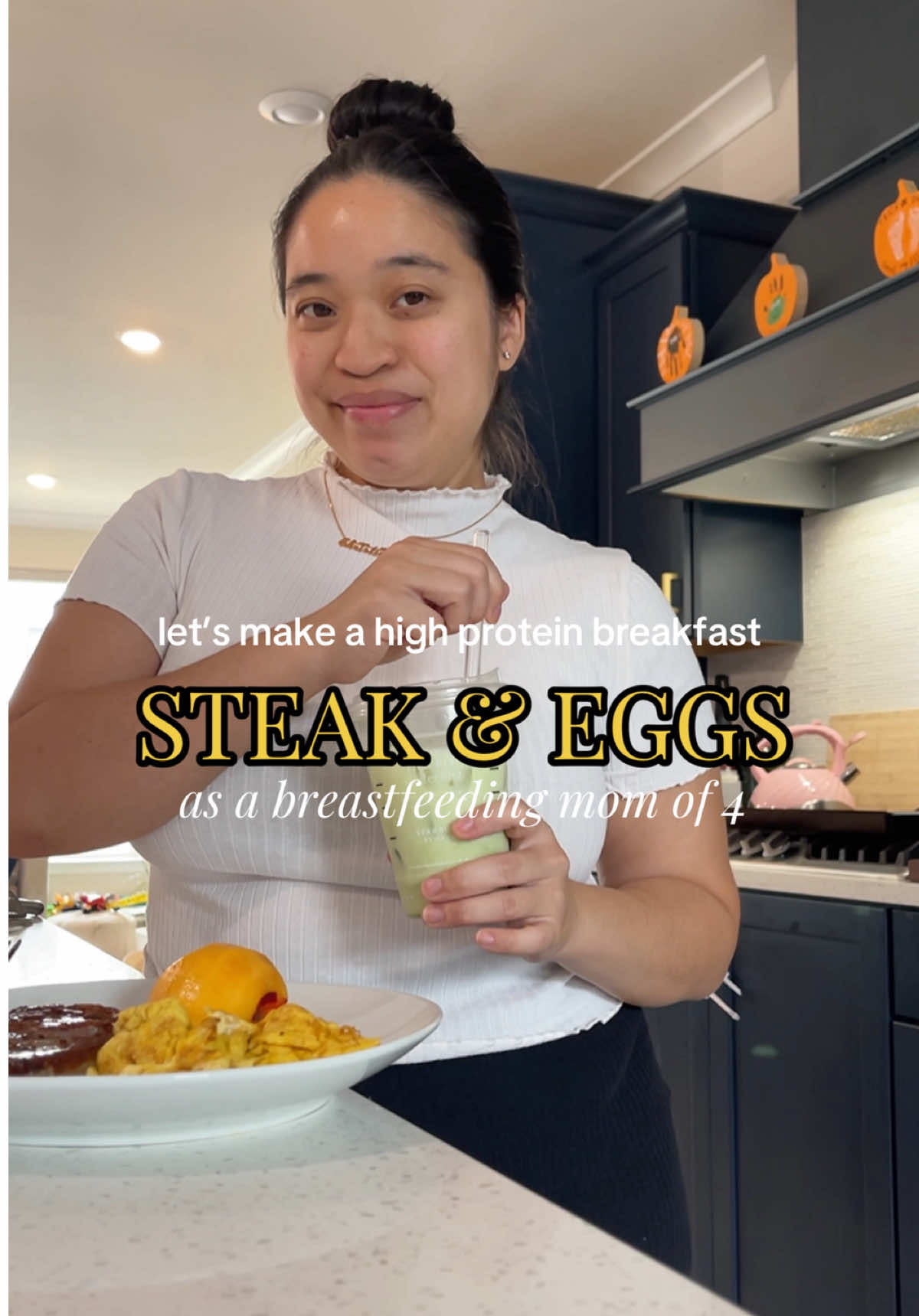 this is what I call a breakfast for champions 🥩🍳 @Steelmade USA #breakfast #wieiad #whatieatinaday #highproteinbreakfast #steakandeggs 