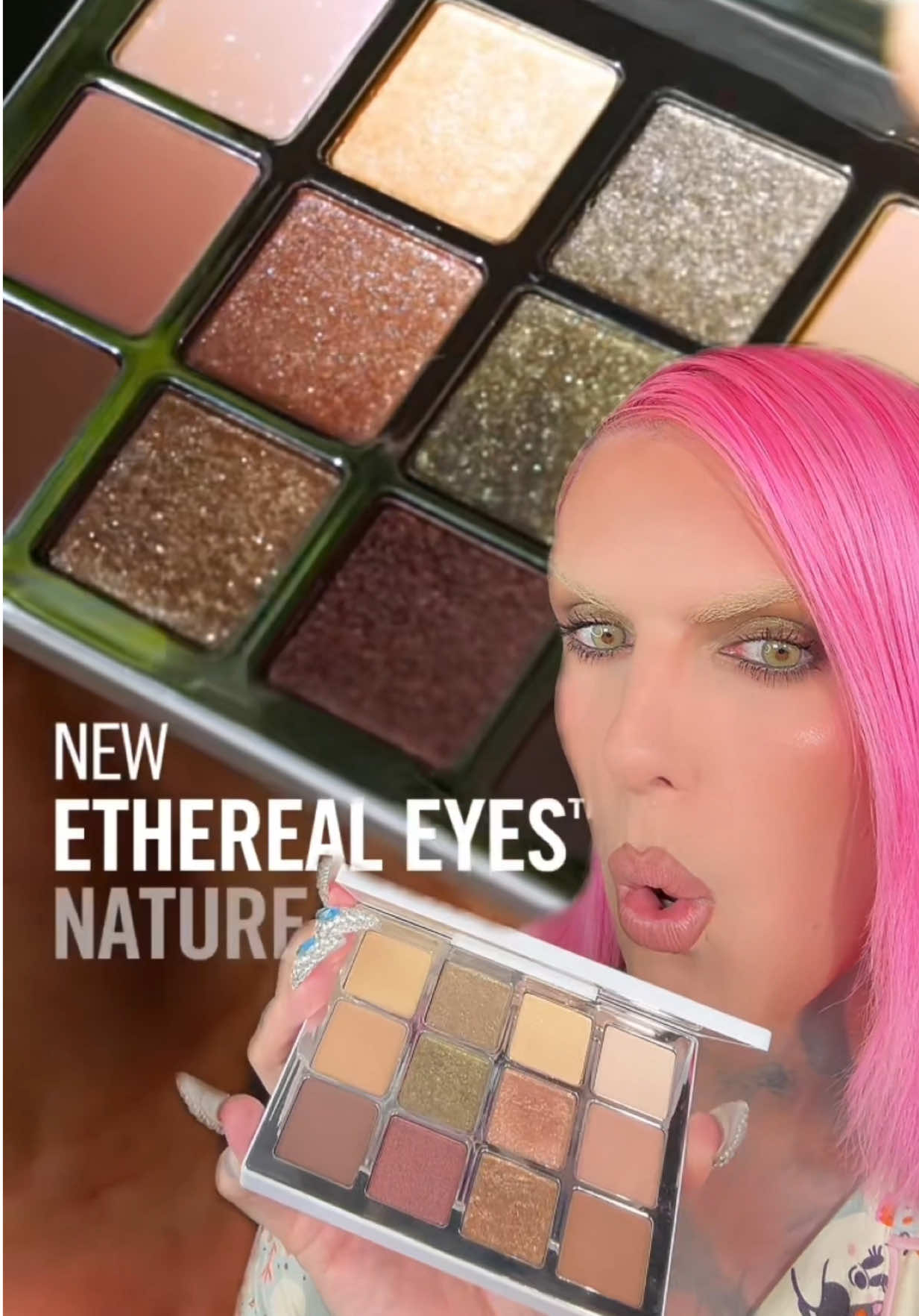 Is the NEW Ethereal Eyes “Nature” Palette by @makeupbymario Jeffree Star Approved?? #jeffreestar  #sephora #makeupreview #BeautyTok #eyeshadow 