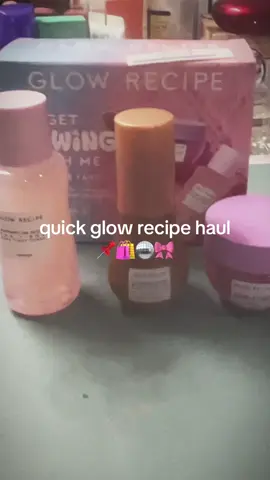 *quick* glow recipe haul ! 📌🛍️🪩🎀 #skincare #haul #glowrecipe #sephora #fyp 