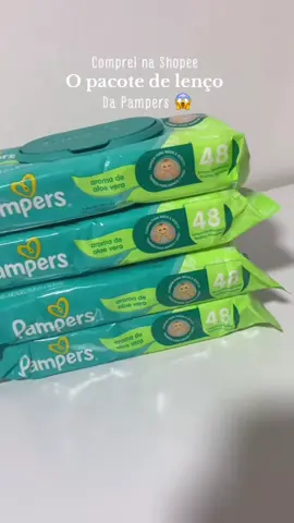 Toque de cuidado e frescor para o dia a dia do seu bebê 🌿💚 #pampers #lençosumedecidos #aloevera #maternidade #cuidadodiário 