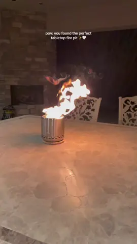 i am so in love with this tabletop fire pit 😍😍😍 #ogery #firepit #tabletopfirepit #fallhomedecor #falldealsforyoudays 