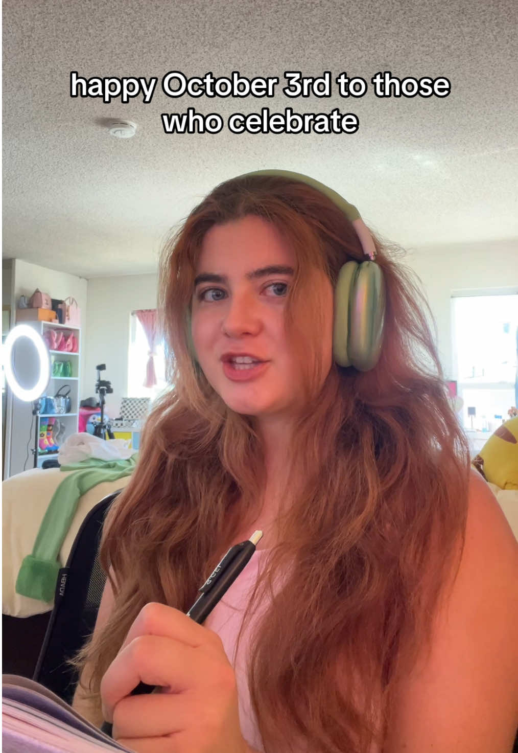 it’s October 3rd 🤭