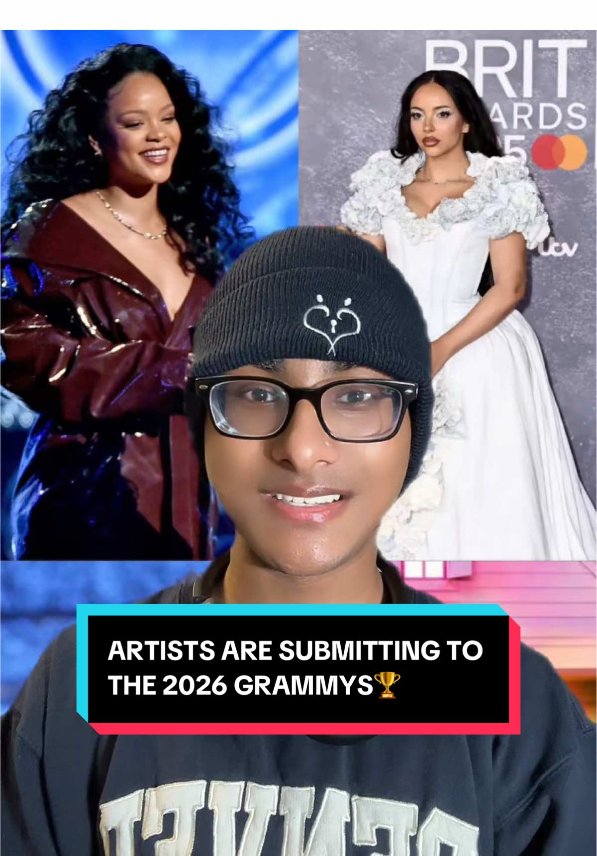ARTISTS ARE SUBMITTING TO THE 2026 GRAMMYS🏆 Rihanna, JADE, Coldplay, SEVENTEEN, Linkin Park, The Cure, Post Molone, Lizzy McAlpine, Sam Fender, & Keke Palmer have submitted to the 2026 Grammys🏆 #grammys #grammys2026 #grammysubmissons #2026grammys #rihannagrammys 