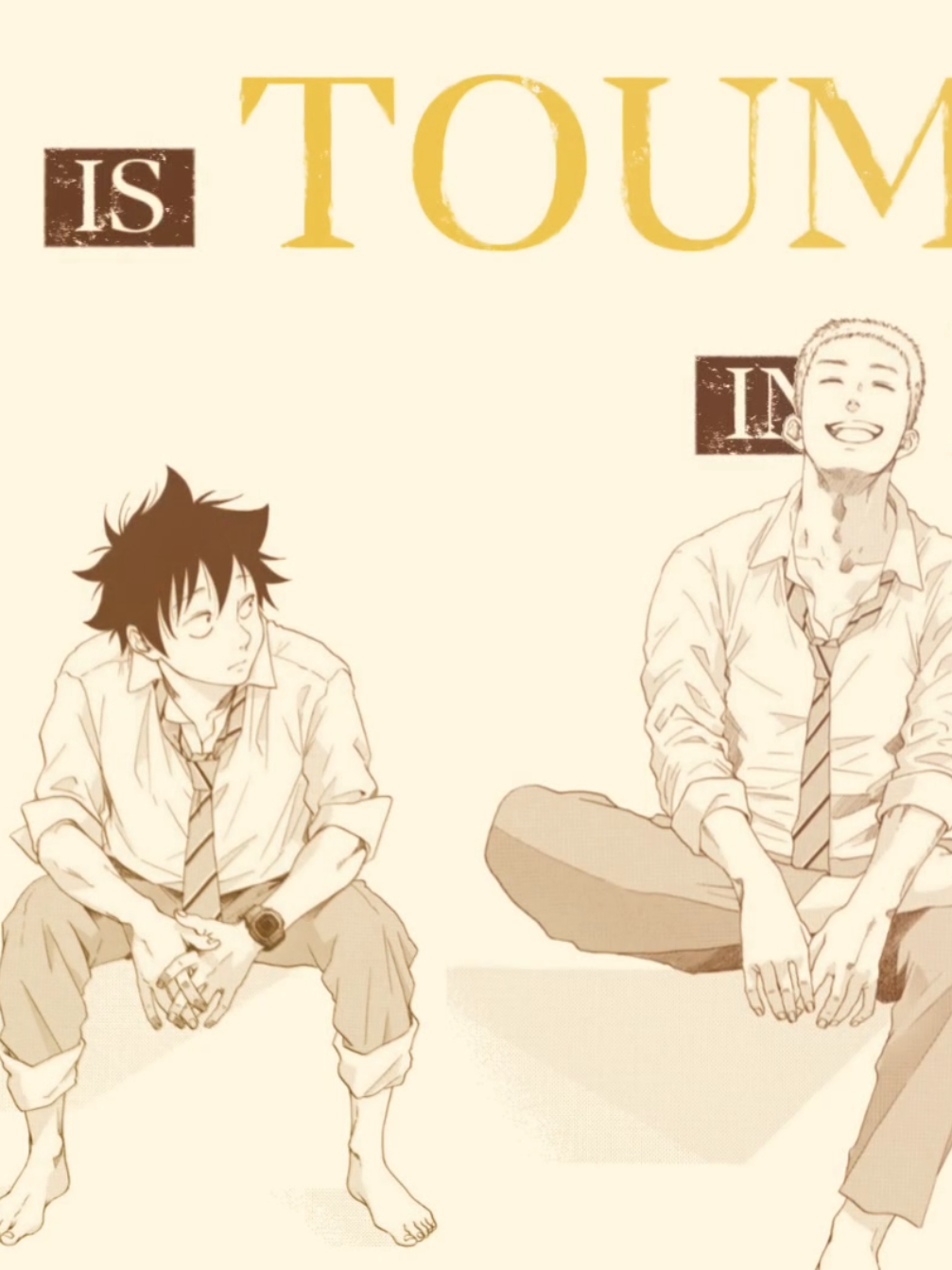 enquanto eu procurava cenas do mangá pra editar isso eu vi algo e fiquei chocada...  #fyp #aonoflag #blueflag #foryoupage #bl 