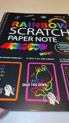 ✨ Add a pop of color to your day! The Rainbow Scratch Paper Art Set is perfect for kids, parties, or anyone who loves crafts 🎨 Comes with styluses, templates & notebooks—and yes, it ships FREE! 🚚💨 #RainbowScratch #ArtsAndCrafts #GiftIdea #TikTokMadeMeBuyIt #FreeShipping 