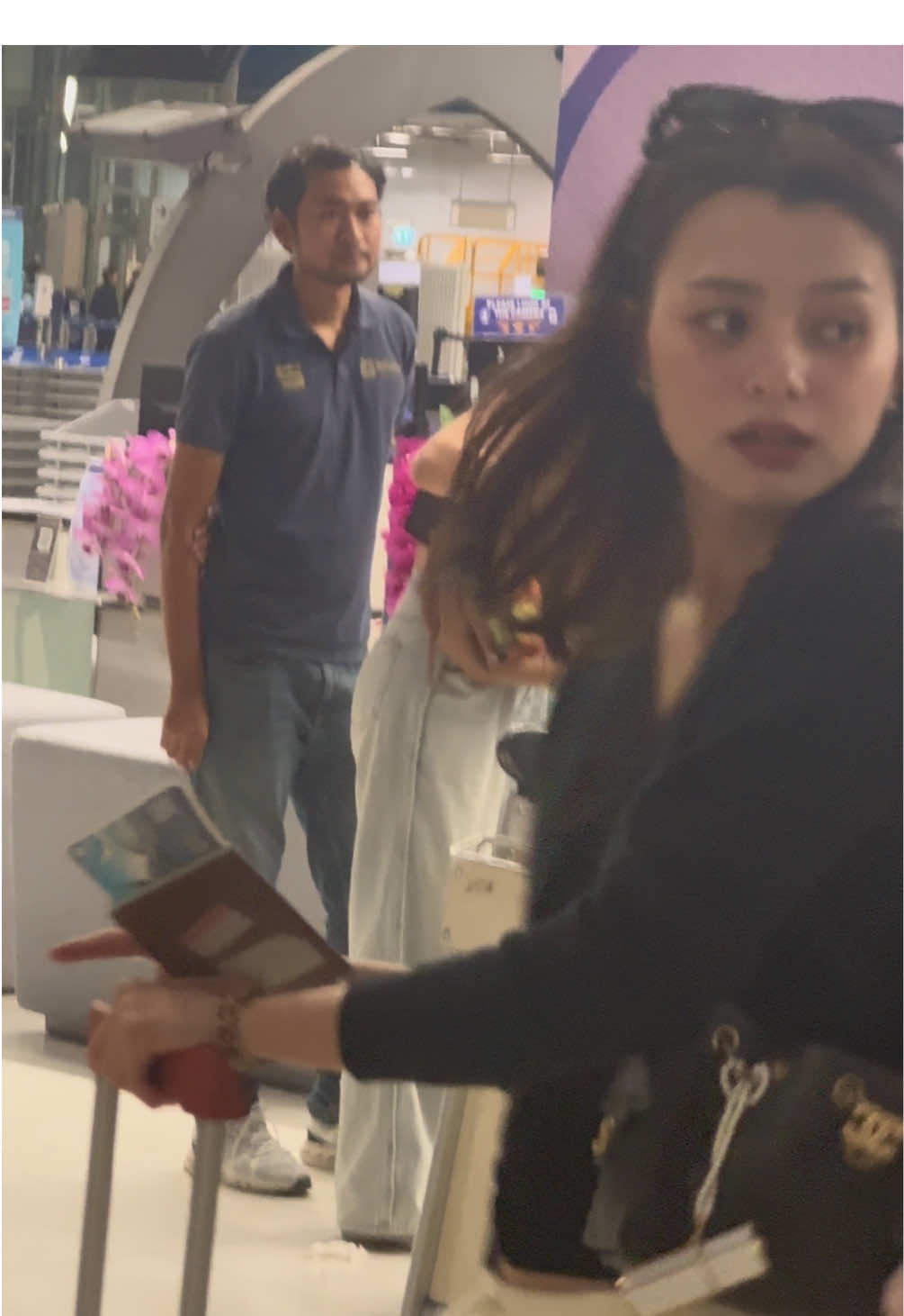来都来了系列 becky好呆萌，香波女儿好可爱，mai好漂亮😍 #becky  #chompooaraya  #mainanviral 