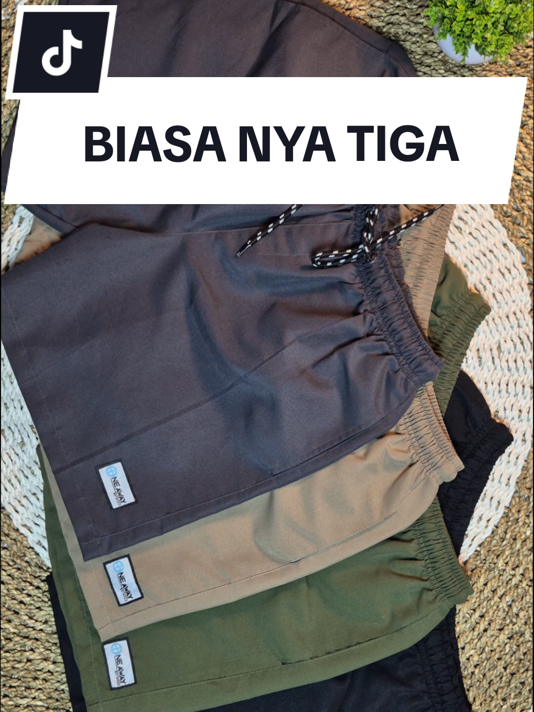 Celana pendek boardshort paket 4 pcs. #celanapendek #boardshort 