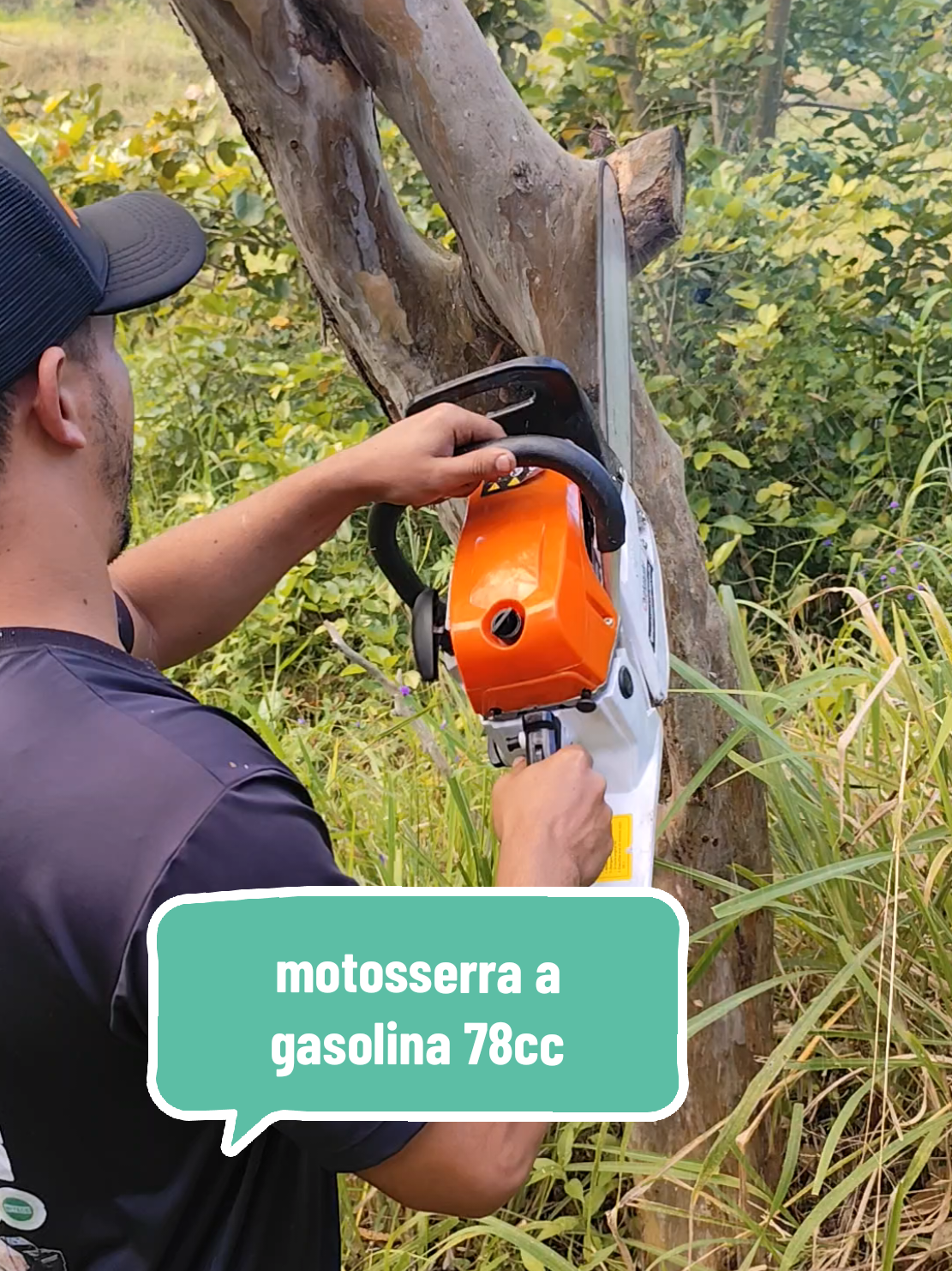 motosserra a gasolina 78cc#ferramentas #oficina #mecanica #gasolina #assistênciatécnica 