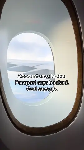 God be making a way every time. 🙏🏻#traveltiktok #catchingflights 