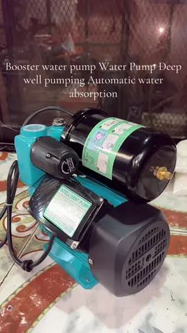 Booster Water Pump #waterpump #automaticwaterabsorption #waterabsorption #waterpumping #waterpumpingmachine 