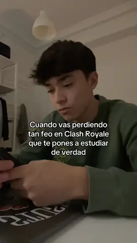 racha de derrotas… #clashroyal #estudiar #clase #literal #relatable