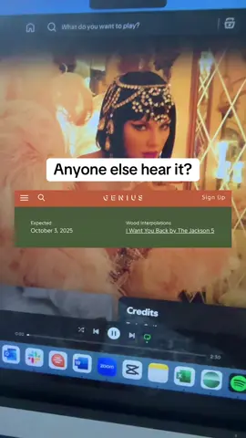 Anyone else hear it?  #taylorswift #sampledmusic #interpolation #lifeofashowgirl 